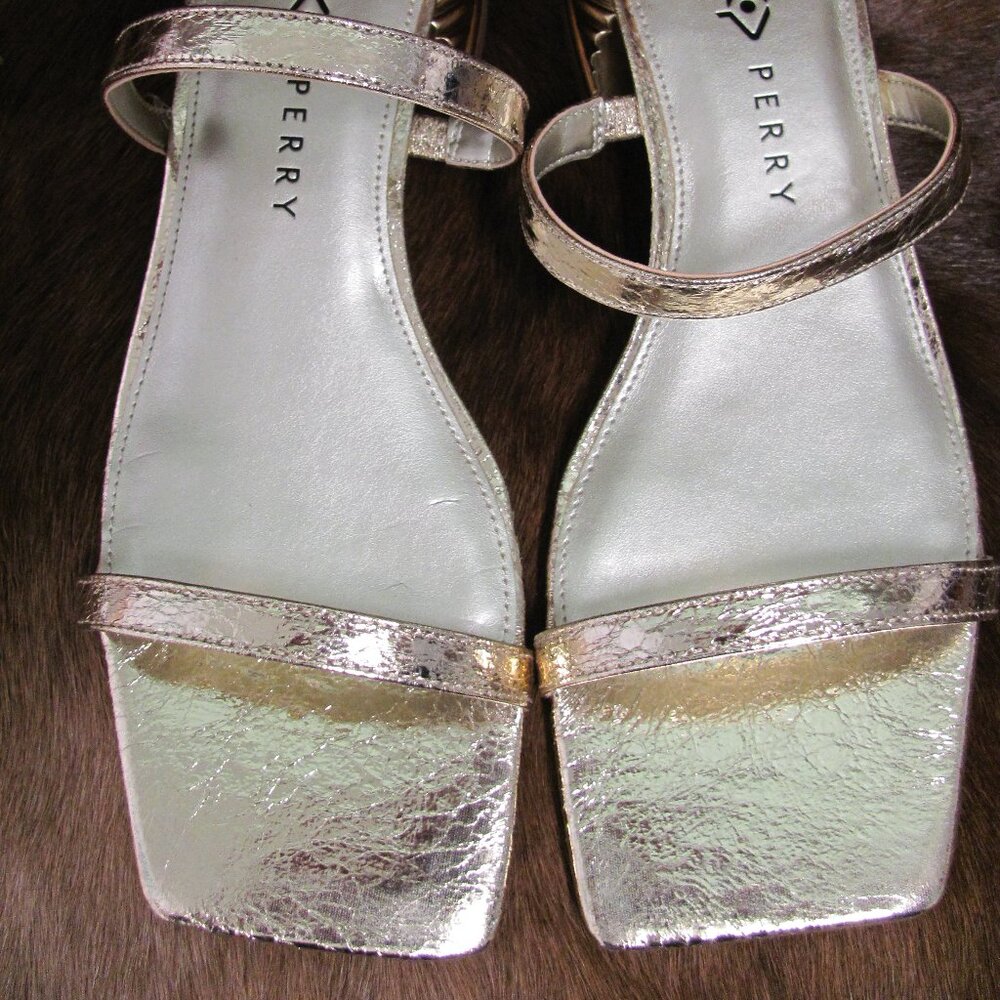 KATY‎ PERRY THE FRAMING LOW HEEL SANDAL NEW IN BOX